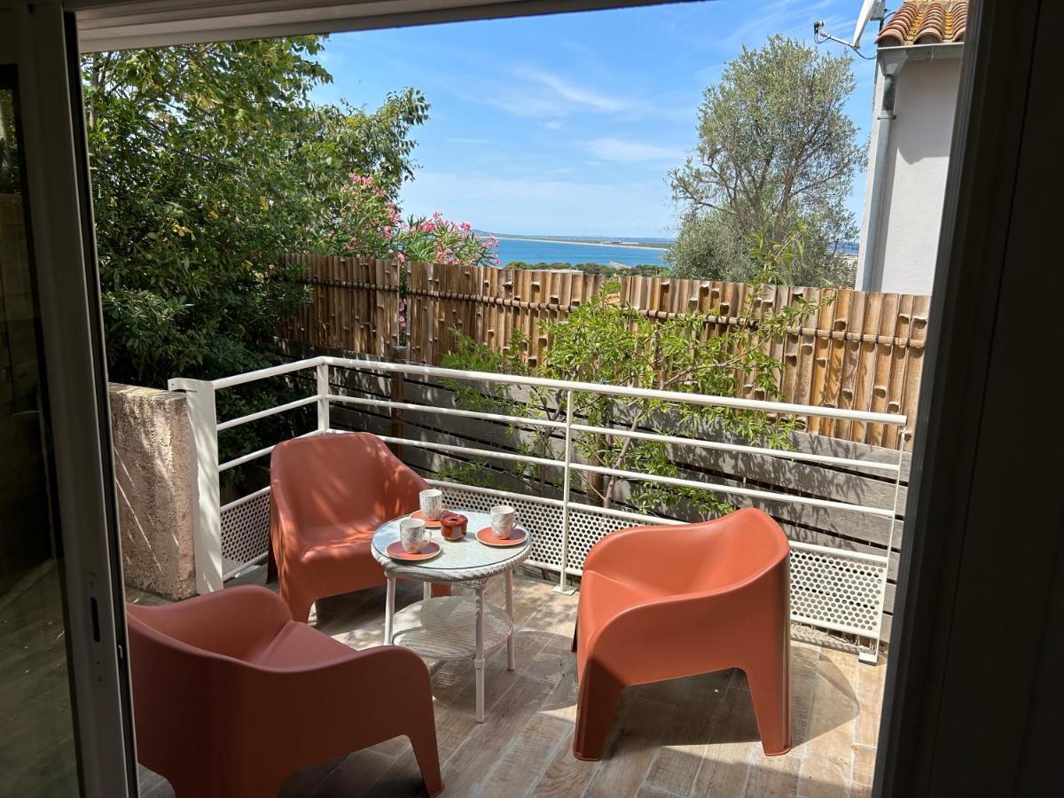 Villa L' Oliviera, Vue Mer Et Plages A Pieds Sete Exterior photo